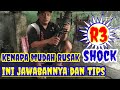 Bengkel kaki kaki mobil:perbaikan shock R3 dengan sistim potong bonus tips.