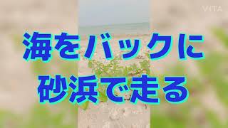 ラジコンカー　砂浜で走る 沖縄県 南城市