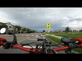 Freshly Charged Electric Scooter Ride Handlebar Mount POV | Mototec Thor 60V Joy Ride