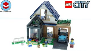 LEGO City 60398 Family House and Electric Car - LEGO Speed Build Review