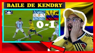 KENDRY PAEZ NUEVAMENTE | ARGENTINA (0) vs (1) ECUADOR | SUDAMERICANO SUB 17 | REACCIONES DE COLOMBIA