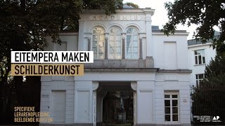 Schilderkunst: Eitempera maken, Robby Decorte en Sofie Van Crimpen.