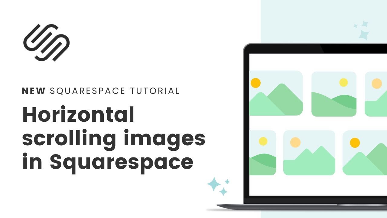 How To Create Horizontal Scrolling Images In Squarespace / Squarespace ...