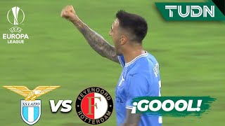 ¡YA ES GOLEADA! Matías Vecino marca fácil | Lazio 3-0 Feyenoord | UEFA Europa League 22/23-J1 | TUDN
