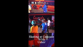 @Usher skating at Cascade in Atlanta | #atlanta