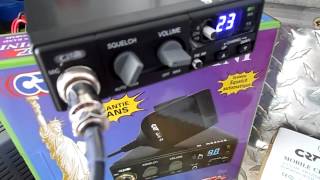 Testare,unboxing,prezentare statie radio CB CRT S MINI II ASC - www.magazin-statiiradio.ro