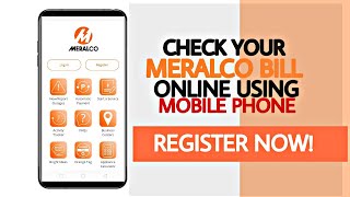 MERALCO BILL ONLINE REGISTRATION