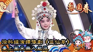 來自河南新鄉的10歲女孩徐科媛，十八般武藝演繹豫劇《盜仙草》， 臺上風采無人能及！