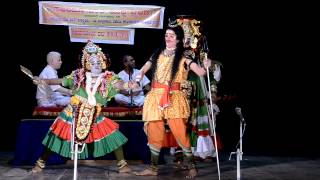 Yakshagana Krishnarjuna Arjuna Subraya Holla Kasargod Krishna Sabbankodi Ram Bhat Himmela G K 4