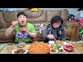 엄마랑 매운아구찜을 먹어봤습니다. 맛집이긴한데.. 매워서.. 매운음식먹방 korean spicy mukbang eating show 면상호