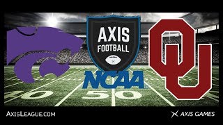 NCAA 19 OKLAHOMA VS KANSAS STATE  S-1 G-8 | AXIS FOOTBALL