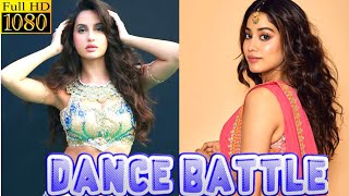 Dance battle | Jhanvi kapoor vs nora fatehi |Belly dance |Nora fatehi dance |Jhanvi kapoor |