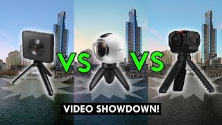 Gear 360 2016 vs. Garmin Virb vs. Xiaomi - Video Comparison (4K)