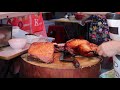 roasted duckling in chinese style 明火炭爐 燒鴨 燒肉 叉燒 新鮮 滾熱辣