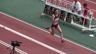 一般女子走幅跳 河村　仁美選手（１回目）＠第10回 田島直人記念陸上競技大会