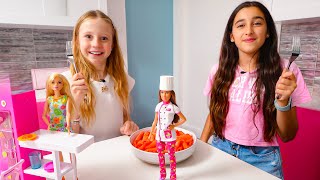 Phòng nhiệm vụ của Nastya và Barbie. Câu chuyện mới về Nastya và Evelyn