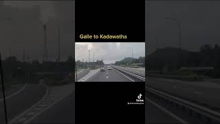 Galle to Kadawatha #shorts#travel #dream2ceylon #trending