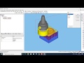 EspritCam-Tutorial#1Getting started Milling operations- Machine 3 Axis-on a simple part 1