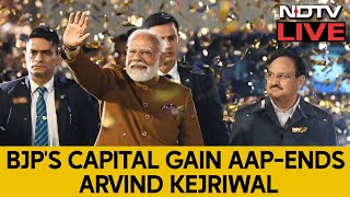 Delhi Election Results | BJP's Capital Gain AAP-Ends Arvind Kejriwal