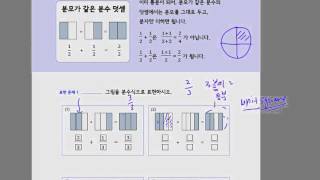 [수학감각 분수2편]분수의 덧셈3