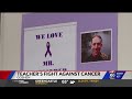 Teacher's fight against cancer