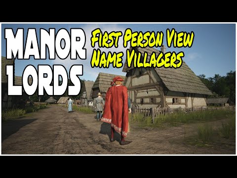 How to get into first-person mode in Manor Lords