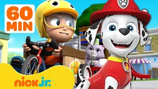 PAW Patrol Pups Get Geared Up! w/ Alex, Marshall, Skye & Chase | 1 Hour Compilation | Nick Jr.
