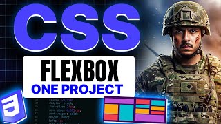 Flexbox in CSS| One Project | CSS Full course #04