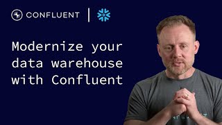 Modernize your data warehouse with Confluent