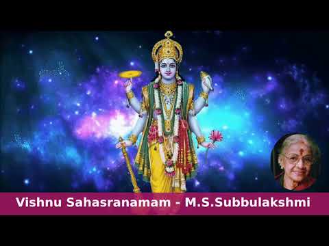 Vishnu Sahasranamam - M S Subbulakshmi - Full Version Original | Daily ...