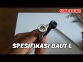 VIDEO TUTORIAL | Spesifikasi Baut L | Allen Bolt Spesification | SIGMA FASTENER