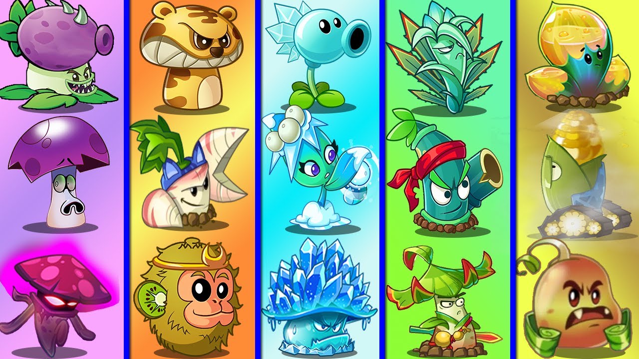 Tournament 8 Best Team Plant (NOOB - PRO - GOD) - Pvz 2 Plant Vs Plant ...