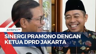 Jadi Calon Gubernur Terpilih, Pramono Temui dan Atur Sinergi dengan Ketua DPRD Jakarta