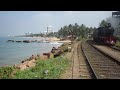 sri lanka steam locomotive b1a 251 at navam full moon poya day on the coastal line in mount lavinia