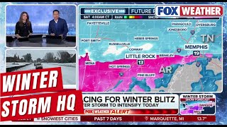 Potentially Historic Storm Kicks Off In Southern Plains Today Bringing Massive Impacts Of Ice, Snow