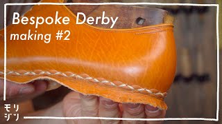 Subtitled | Handmade derby | Norwegese manufacturing method  | Stitching with leather strap