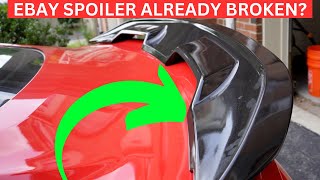 1 Year LONG TERM Review of  My CHEAP GT500 Spoiler | Did I WASTE My Money?