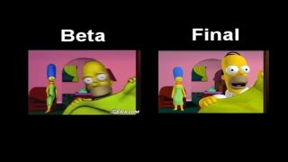 The Simpsons: Hit & Run - Level 1 Movie Comparison