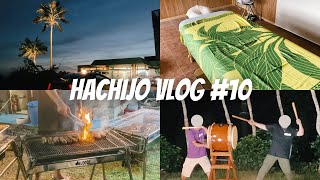 [vlog] 八丈島10日目🎵ハナリマポノ(ロミロミ)・八丈ビューホテル・八丈太鼓・チャオベッラ八丈カフェ・Guesthouse sasaosou・フリーアコモデーション