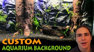Making a Custom 3D Drylok Aquarium Background