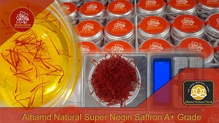 Super Negin Saffron, Export Quality, World Best Saffron Supplier in Pakistan, Alhamd Natural Foods