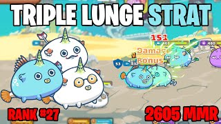 TRIPLE AQUA LUNGE STRAT!!! | S20 TOP 27 AC005 - 2605 MMR