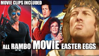 All Sylvester Stallone’s RAMBO Movie References, Easter Eggs with movie clips! (Mortal Kombat 11)