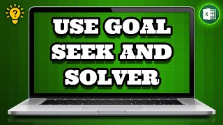 How To Use Excel Goal Seek and Solver | Social Tech Insider