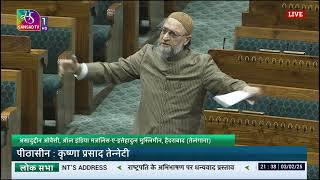 Asaduddin Owaisi’s Remarks | Motion of Thanks on the President's Address in Lok Sabha | 03 Feb 2025