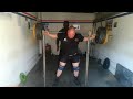 43 rd birthday squat... 220kg