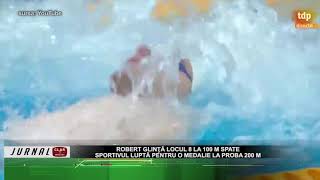 Robert Glinţă, locul 8 la 100 m spate ( 27 07 2021 )