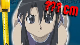 What is the Circumference of Nyamo's GYATT? (Azumanga Daioh)