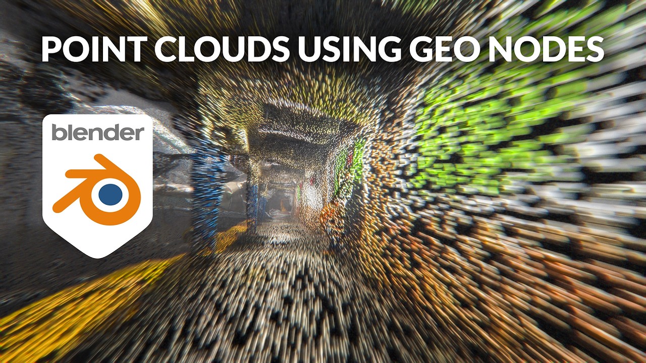 Blender 3 3 How To Make Animated Point Clouds From Any 3d Model Or