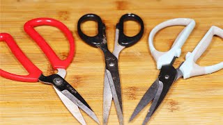 How to make scissors sharp again like new one剪刀不管多鈍，千萬不要扔掉，教你一招，剪刀立馬鋒利如新！